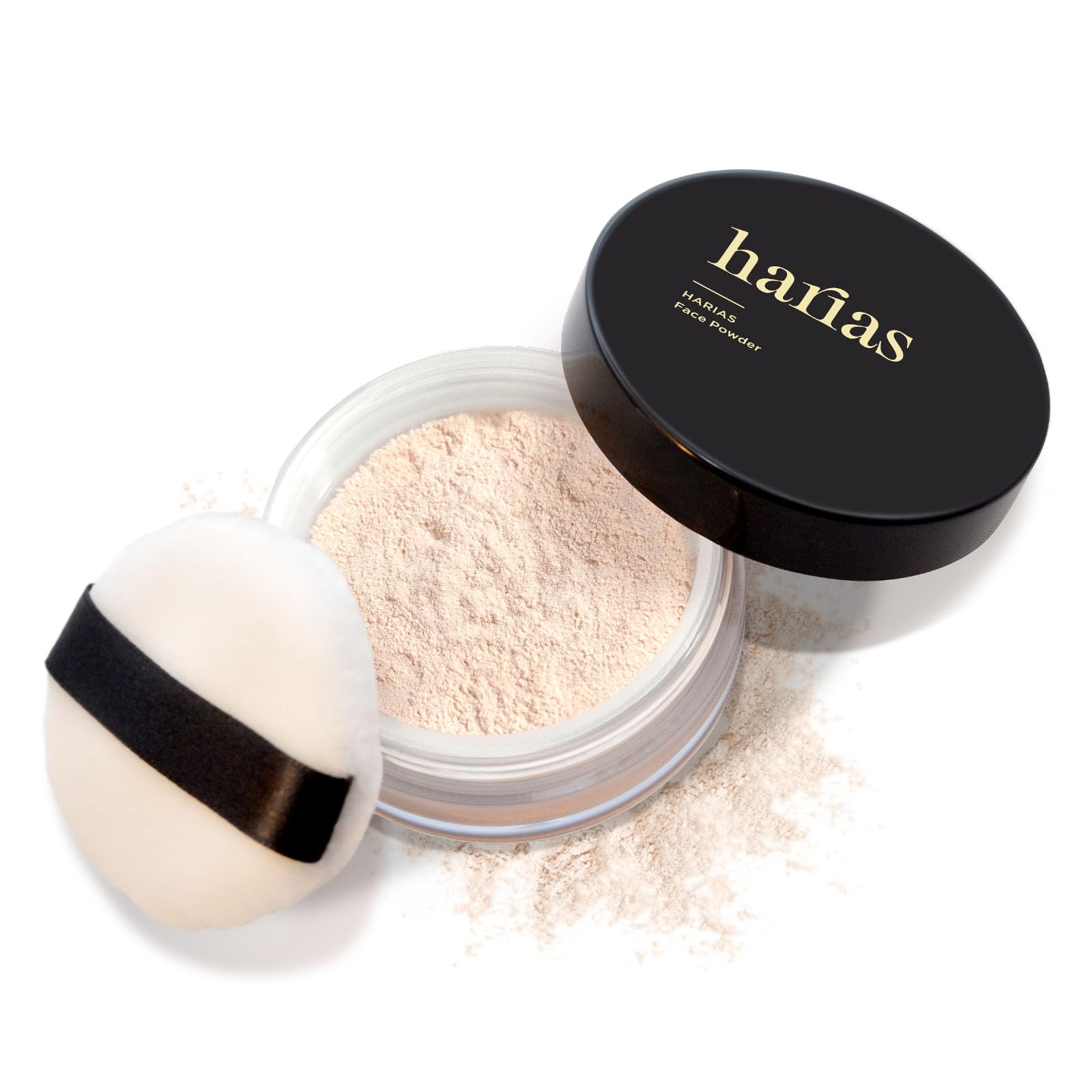 HARIAS ハリアス (公式) フェイスパウダー セラムパウダー 美容成分99% 皮脂テカリ 崩れ防止 毛穴カバー 脂性肌 皮脂吸着 ルースパウダー おしろい フィニッシングパウダー
